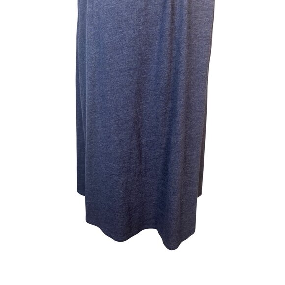 Chasor XS Navy Blue Sleeveless Midi Dress Adjustable Spaghetti Straps - Picture 13 of 16